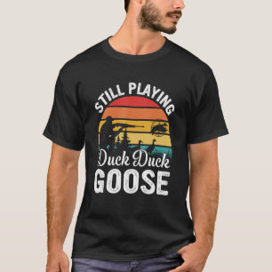 T-shirt Chasse au canard Chasseur d'oie Chasseur de sauvag