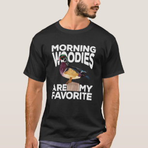 T-shirt Chasse Au Canard Les Bois Du Matin Sont Mon Tee T