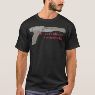 T-shirt Chasse au canard race laboratoire
