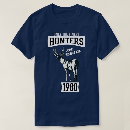 T-shirt Chasse au cerf Chasse 40e anniversaire Cadeau (Design devant)