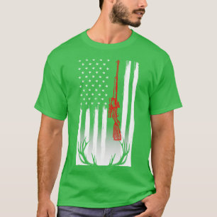 T-shirt Chasse au cerf Chemise Vintage Chasse au cerf Amer