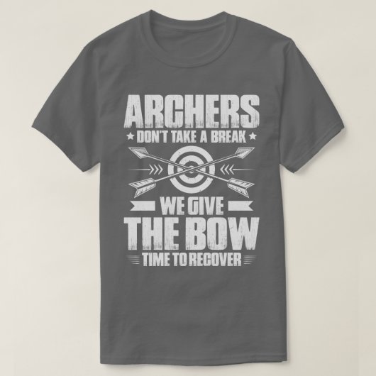 T-shirt Chasse au chaudière à l'arc Bowman Arrow Bow Hunte (Design devant)