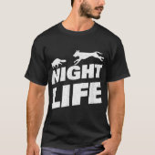 T-shirt Chasse au cocon Nuit Vie Raccon Chasse Engin Drôle (Devant)