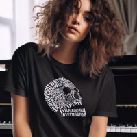 Chasse au fantôme noir Paranormal Crâne femmes