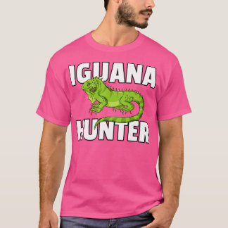 T-shirt Chasse au lézard reptile Iguana Hunter