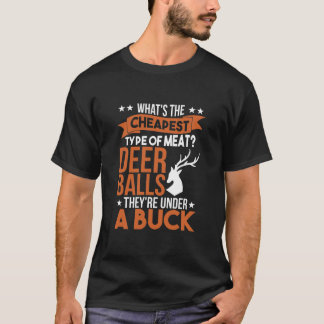 T-shirt Chasse au trappeur Shed Antler Tir Chasseur Deer