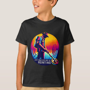 T-shirt Chasse au trésor de détection de métal Pêche en te