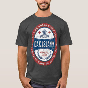 T-shirt Chasse au trésor de l'île de chêne Chevalier Te