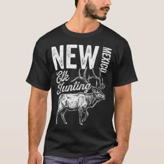 T-shirt Chasse au Wapiti au Nouveau-Mexique Vintage