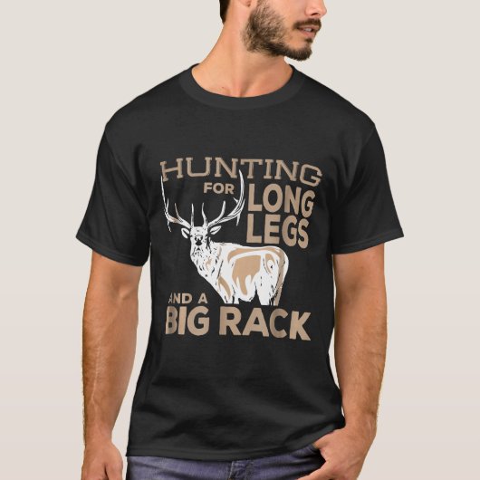 T-shirt Chasse au wapiti Gros Rack Chasse au taureau (Devant)