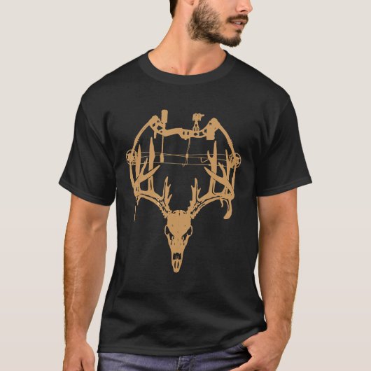 T-shirt Chasse aux bow Chasse aux cerfs Chasse Cadeau (Devant)