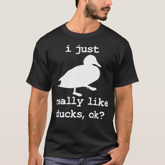 T-shirt Chasse aux canards (Devant)