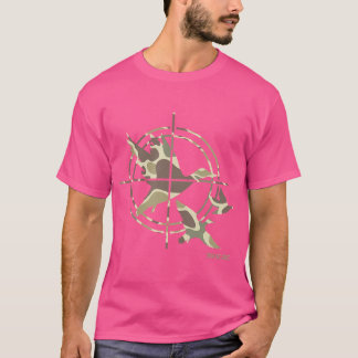 T-shirt Chasse aux canards volants Camouflage Camo Canards