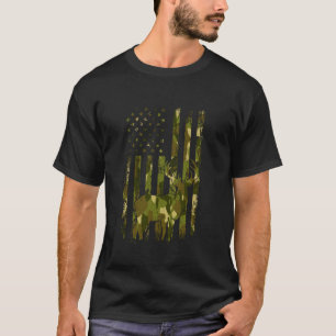 T-shirt Chasse aux cerfs blancs Cadeaux de chasseurs Buck