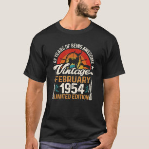 T-shirt Chasse aux cerfs de 69 ans Février 1954 69t