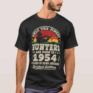 T-shirt Chasse aux cerfs de 69 ans Vintage 1954 69e
