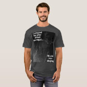 T-shirt Chasse aux Cerfs Drôle (Devant entier)
