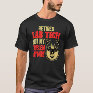 T-shirt Chasse aux cerfs en laboratoire à la retraite