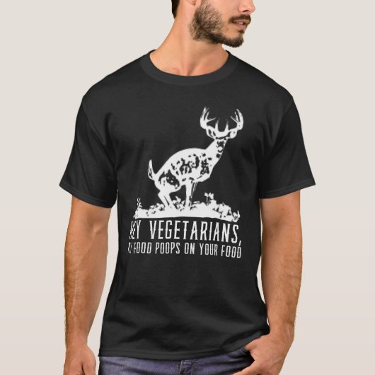 T-shirt Chasse Aux Cerfs Pour Hommes Femmes Chasse Drôle (Devant)