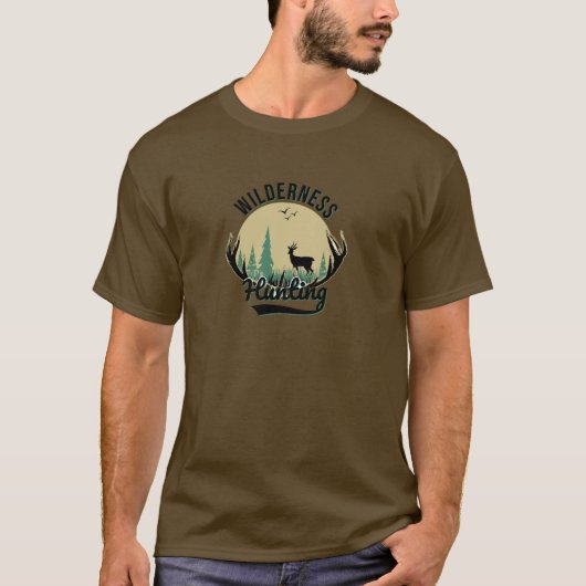T-shirt chasse aux cerfs sauvages (Devant)