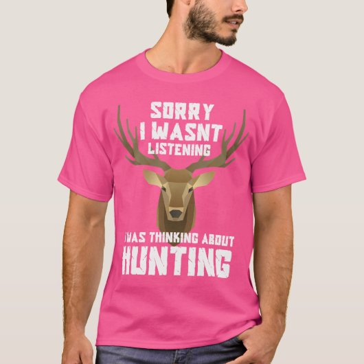 T-shirt Chasse aux cerfs - T (Devant)