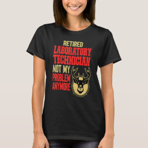T-shirt Chasse aux cerfs, technicien de laboratoire à la r