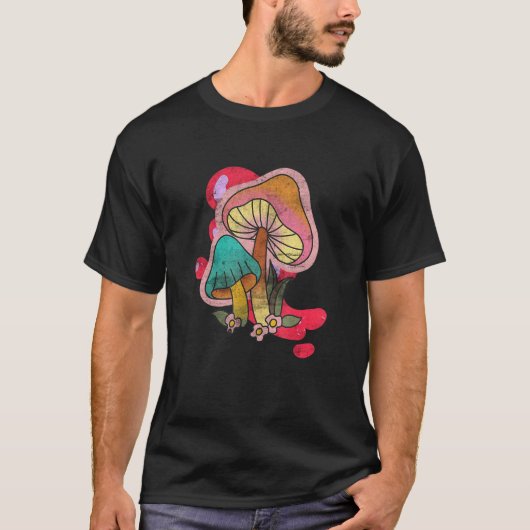 T-shirt Chasse aux champignons démangeaisons Morel Champig (Devant)
