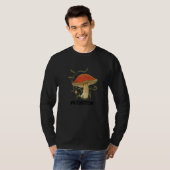 T-shirt Chasse aux champignons Fungiphile Champignons psyc (Devant entier)