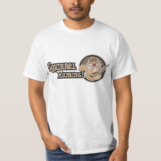 T-shirt Chasse aux écureuils (Devant)