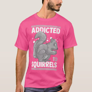 T-shirt Chasse aux écureuils de chasse aux animaux sauvage