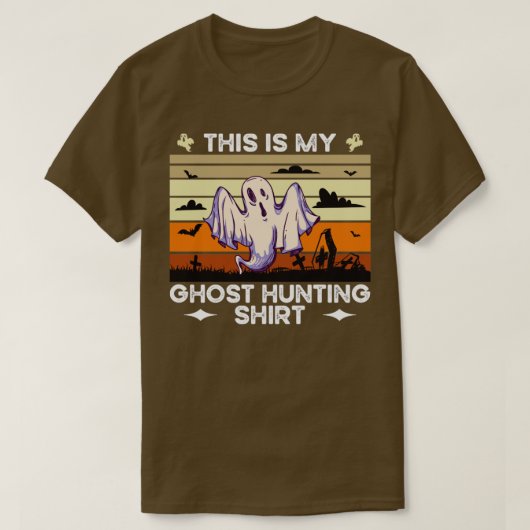T-shirt Chasse aux fantômes (Design devant)