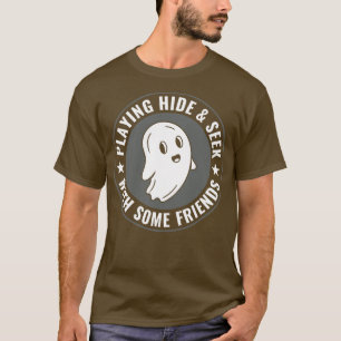 T-shirt Chasse Aux Fantômes Enquêtes Drôle Cacher Et Cherc