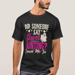 T-shirt Chasse aux fantômes Paranormal Enquêteur