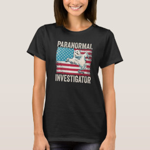 T-shirt Chasse aux fantômes Paranormal Enquêteur 4