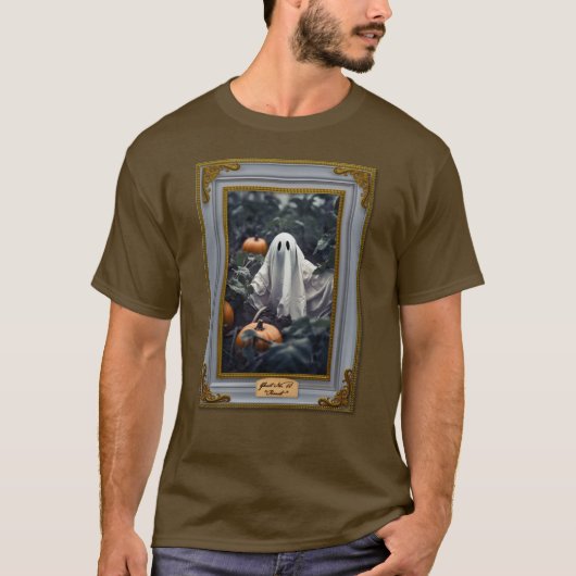 T-shirt Chasse aux GHost no 10 - Arachide (Devant)