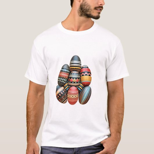 T-shirt Chasse aux oeufs de Pâques (Devant)