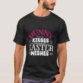 T-shirt Chasse aux oeufs de Pâques - Bonheur (Devant)