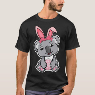 T-shirt Chasse aux oeufs de Pâques Bunny Ear Koala Jour de
