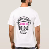 T-shirt Chasse aux oeufs de Pâques - Chrétien (Dos)