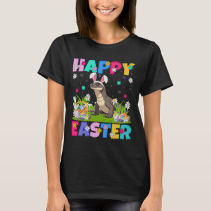 T-shirt Chasse aux œufs de Pâques Dragon de Komodo Lapin O