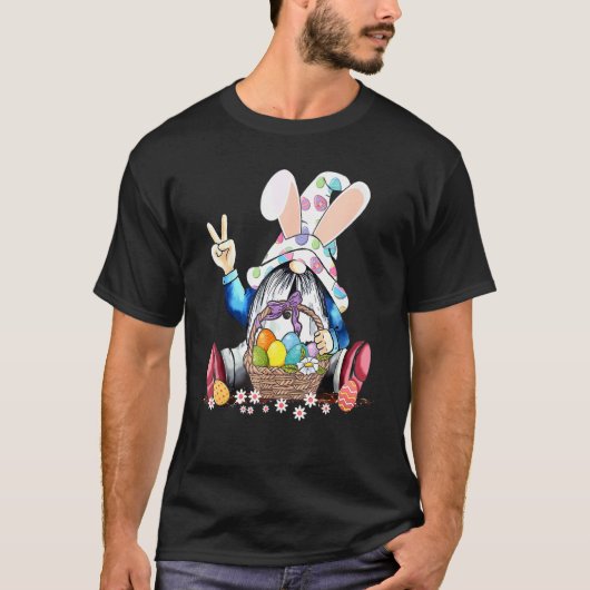 T-shirt Chasse Aux Oeufs De Pâques Et B (Devant)