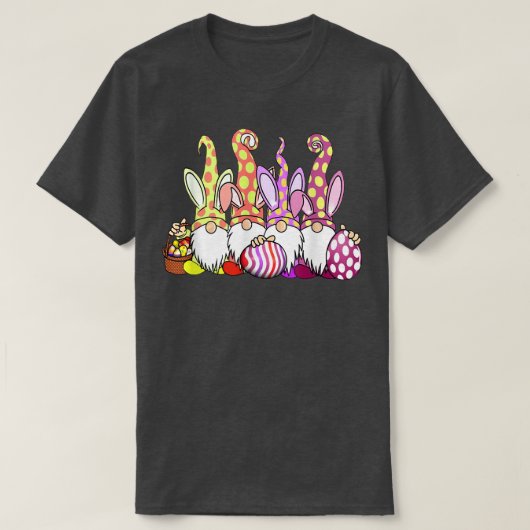 T-shirt Chasse Aux Oeufs De Pâques Et B (Design devant)