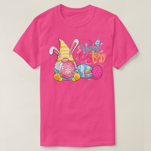 T-shirt Chasse Aux Oeufs De Pâques Et B (Design devant)