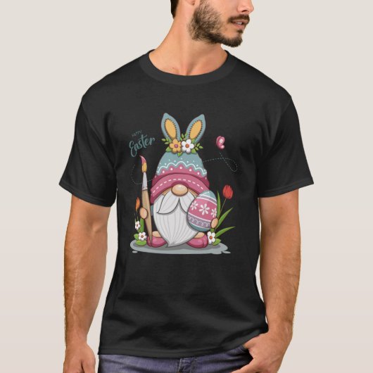 T-shirt Chasse Aux Oeufs De Pâques Et B (Devant)