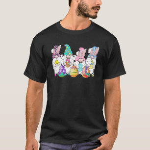 T-shirt Chasse Aux Oeufs De Pâques Mignonne Lapin Printemp