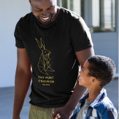 T-shirt Chasse aux oeufs de Pâques Personnalisée Minimalis