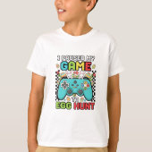 T-shirt Chasse aux œufs de Pâques pour enfants Manette de  (Devant)