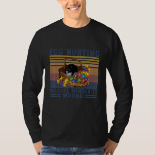 T-shirt Chasse Aux Oeufs Parce Que Le Meurtre Est Une Mauv