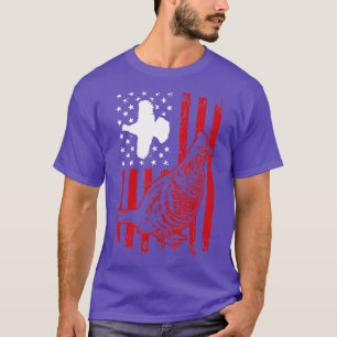 T-shirt Chasse aux oiseaux du Tétras rouffé - Amérique cha