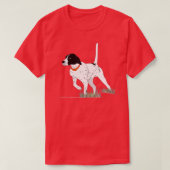 T-shirt Chasse aux oiseaux pour chasseurs Hommes Pointer C (Design devant)